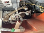 Engine with A/C Compressor