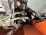Engine with A/C Compressor