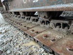 Undercarriage with Right Track Rollers
