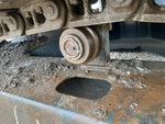 Undercarriage with Right Carrier Rollers