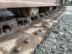 Undercarriage with Left Track Rollers