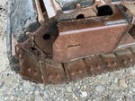 Undercarriage with Left Track Tensioner