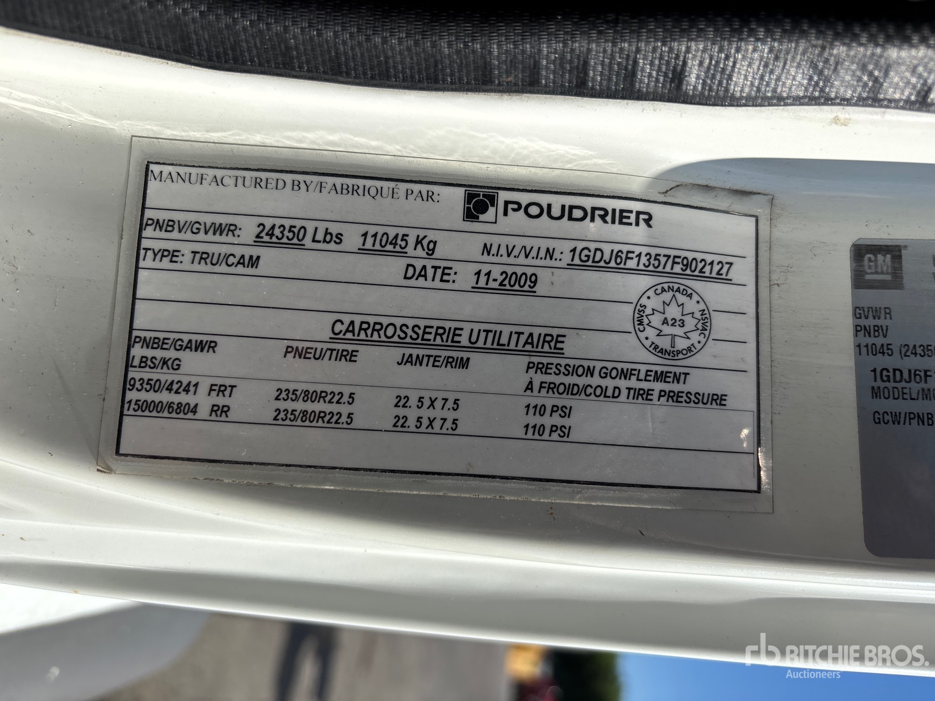 2010 GMC T6500