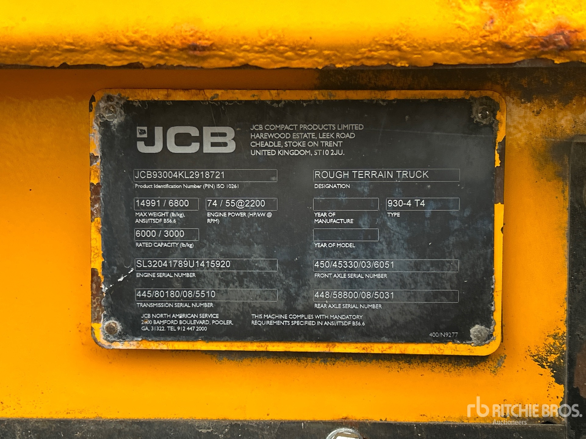 2020 JCB 9304