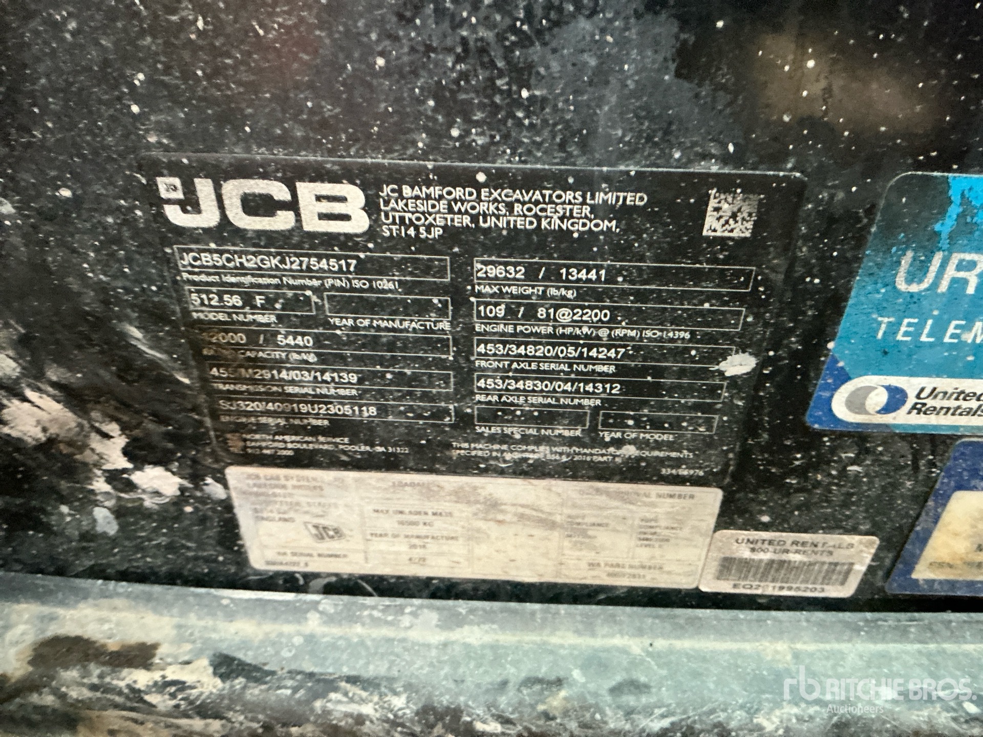 2018 JCB 512-56
