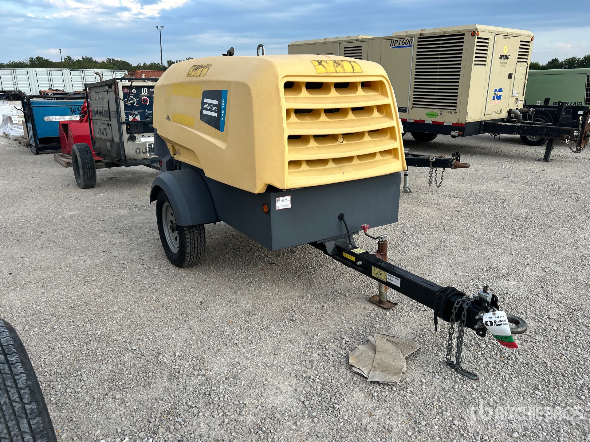2021 Atlas Copco XAS188 KD T4F