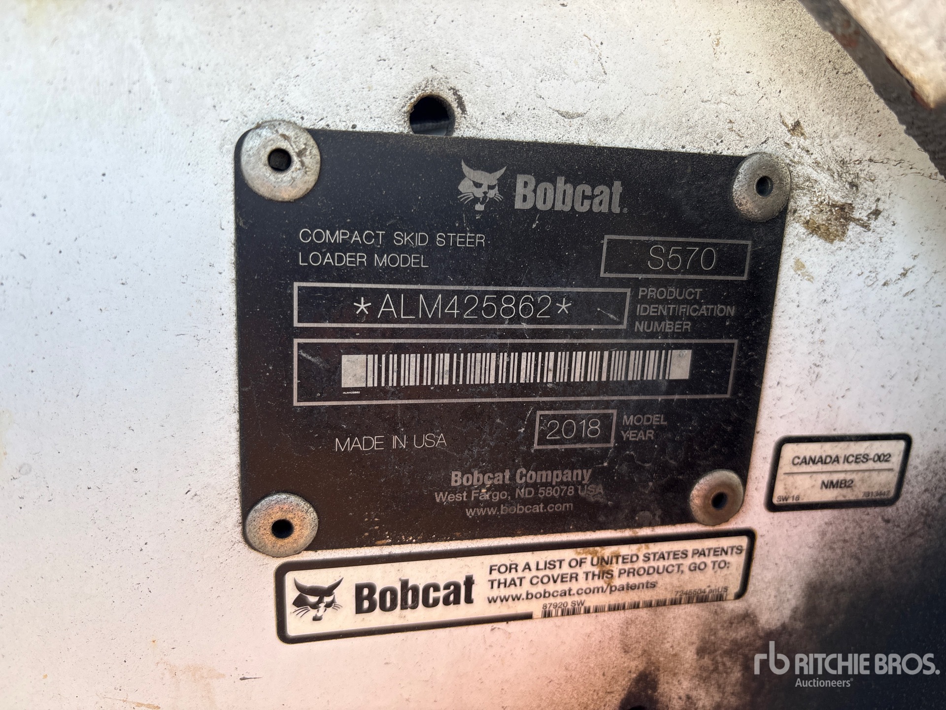 2018 Bobcat S570