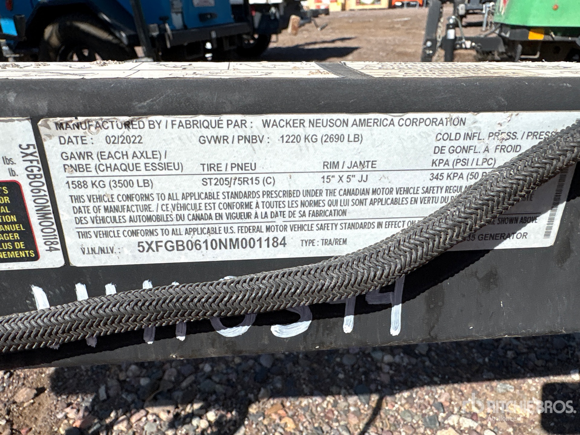 2021 Wacker Neuson G25 T4F