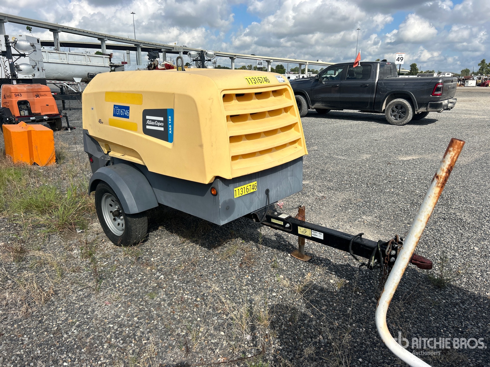 2021 Atlas Copco XAS188 KD T4F