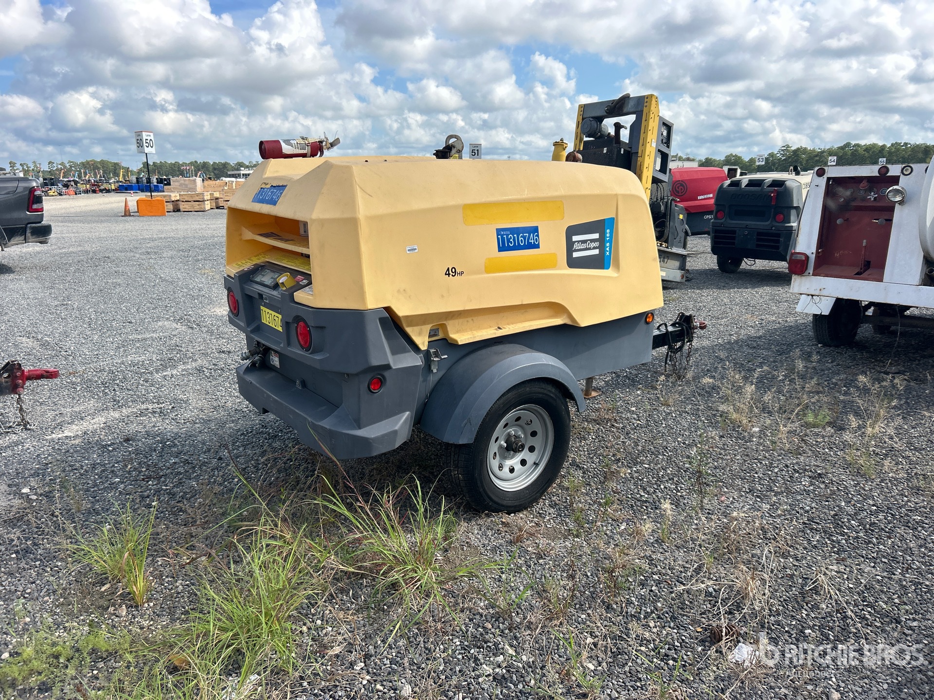2021 Atlas Copco XAS188 KD T4F