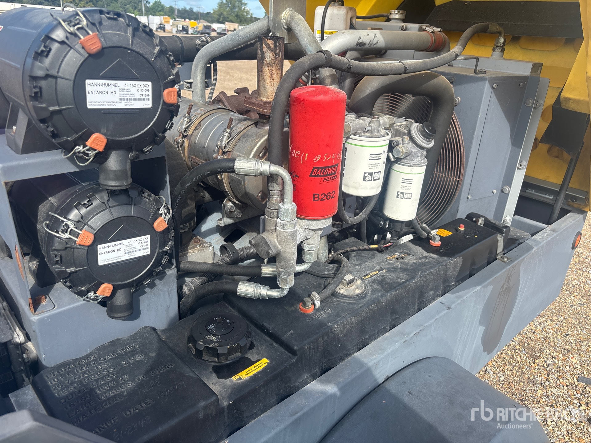 2022 Atlas Copco XAS188 KD T4F