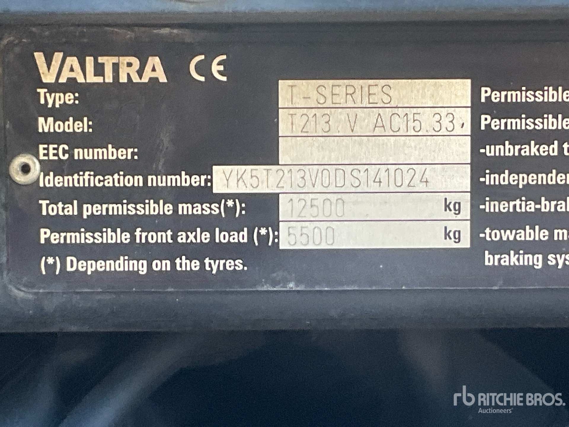 2013 Valtra T213V