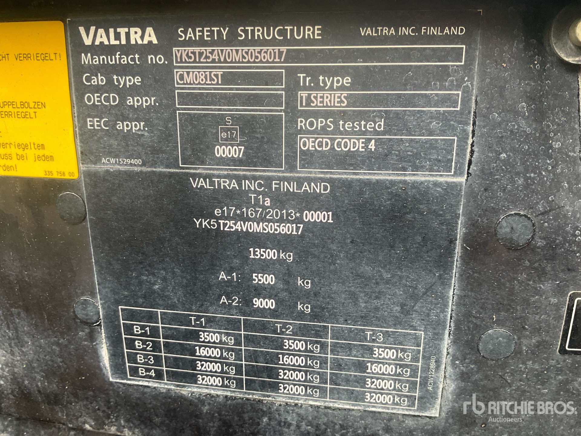 2021 Valtra T254 VERSU