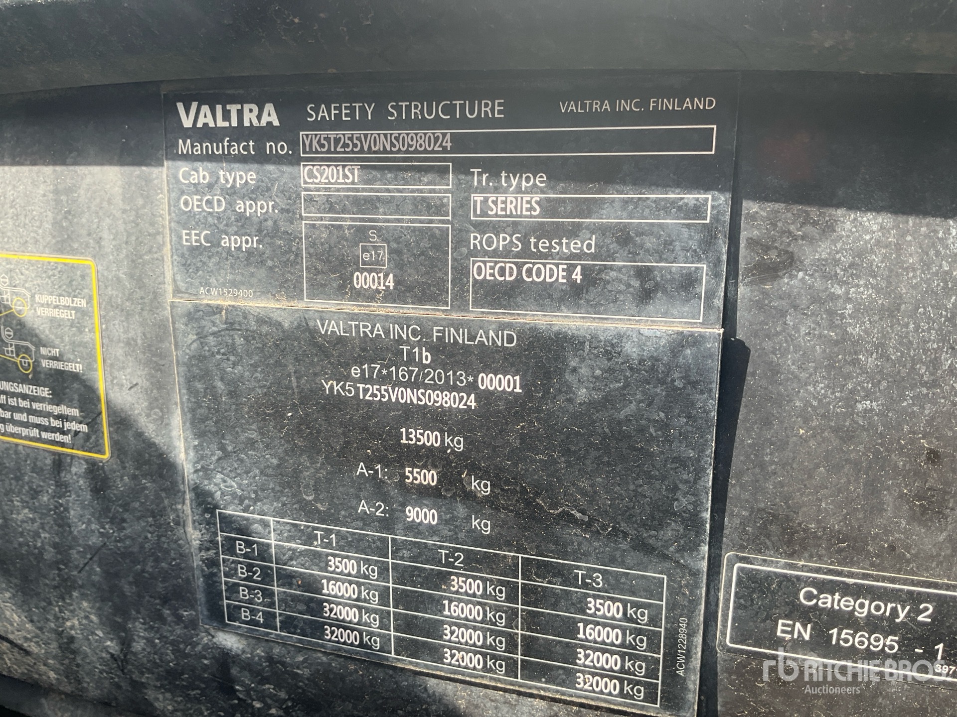 2022 Valtra T255 VERSU