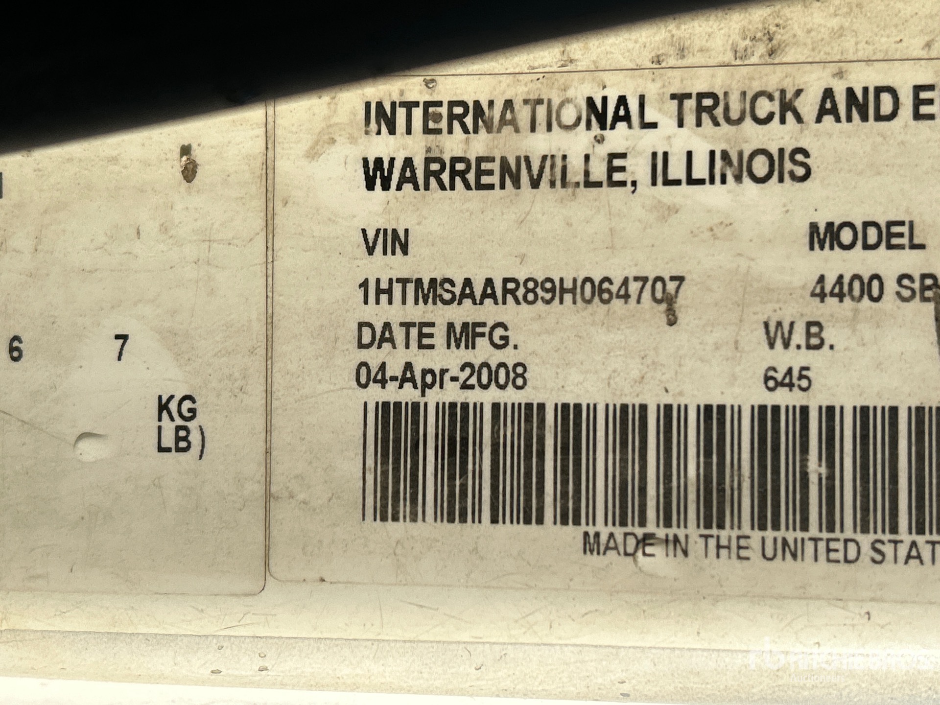 2009 International 4400