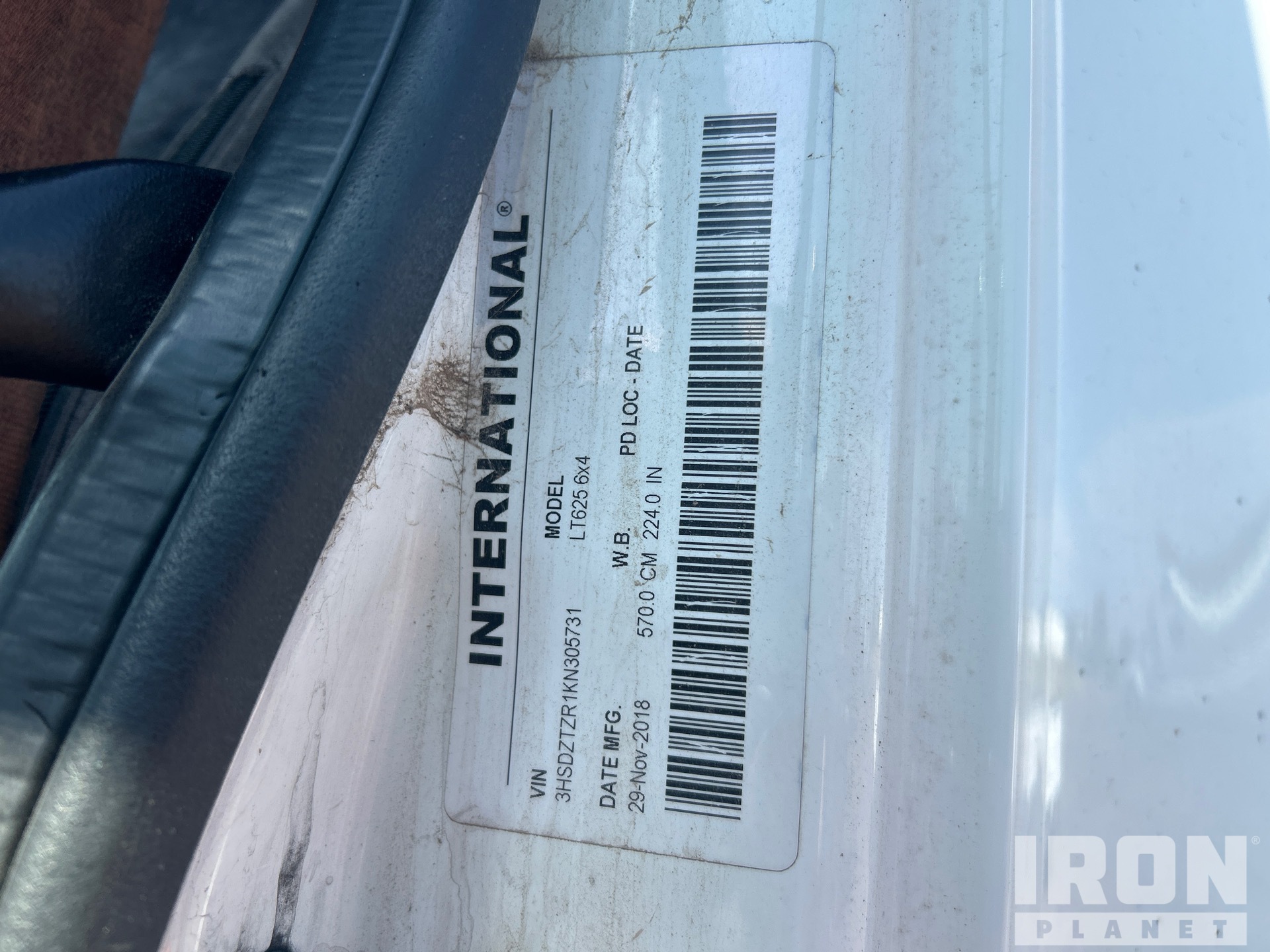 2019 International LT625