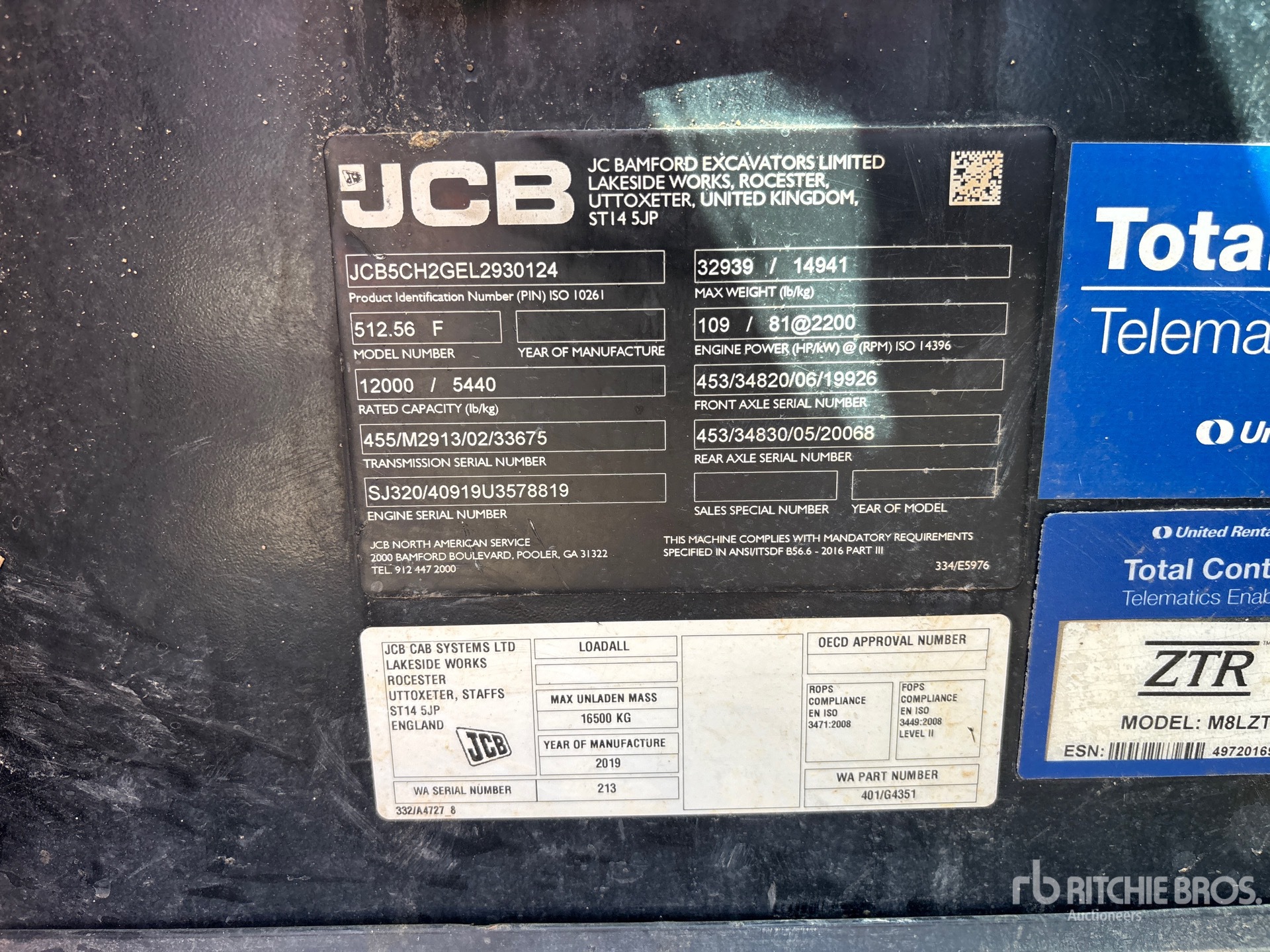 2020 JCB 512-56