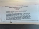 Engine with Emission Label