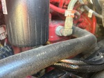 Engine with Air Compressor