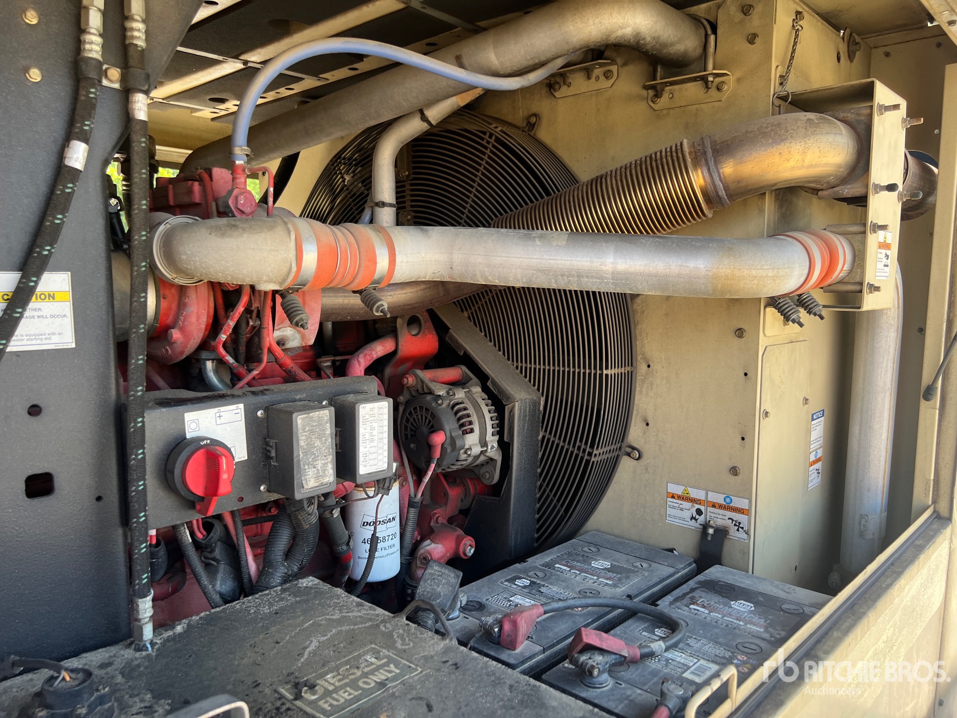 2019 Doosan Portable Power XP825/HP750WCU