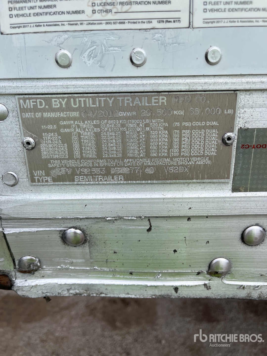2013 Utility VS2DX