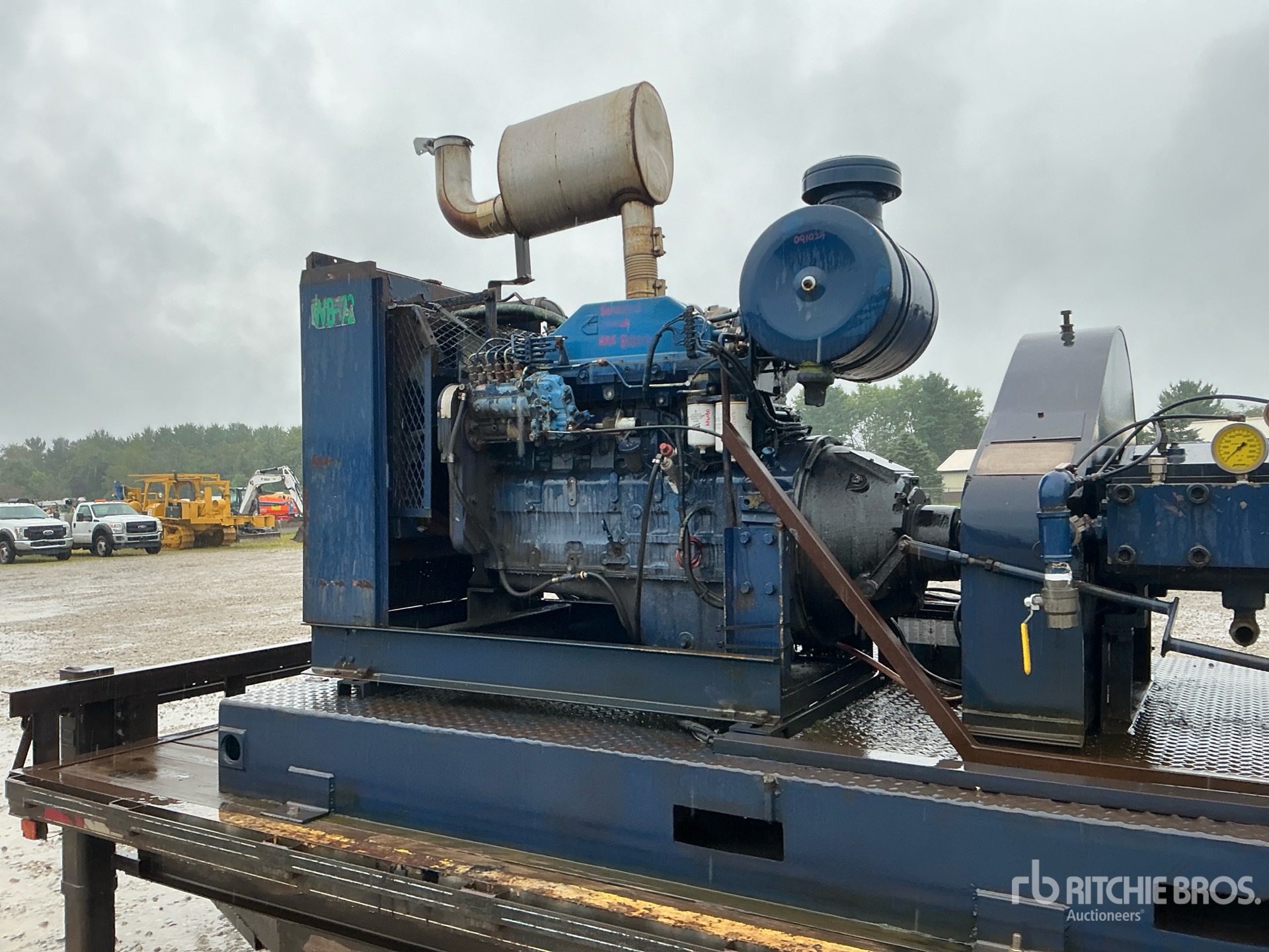 2012 NLB T/A 10,000 WATER PRESSURE WASHER