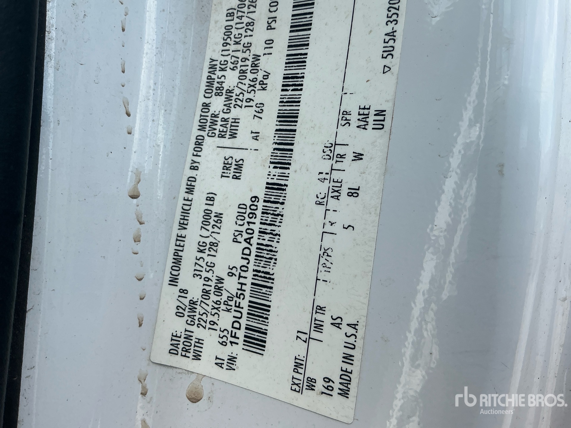 2018 Ford F-550