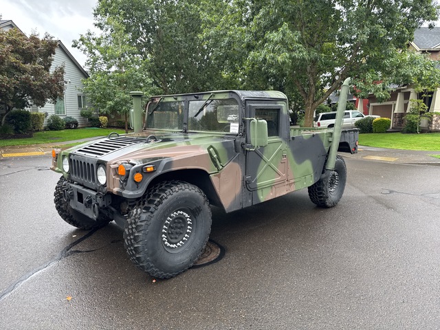 2008 AM General M1123 HMMWV 2 Door Soft Top w/Truck Body