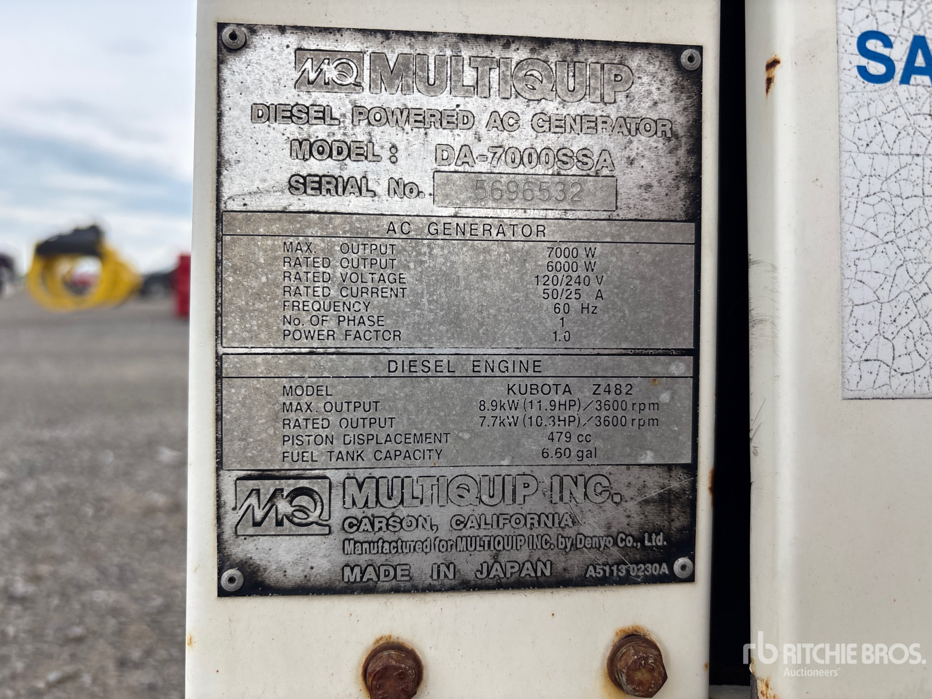 Multiquip DA-7000SSA