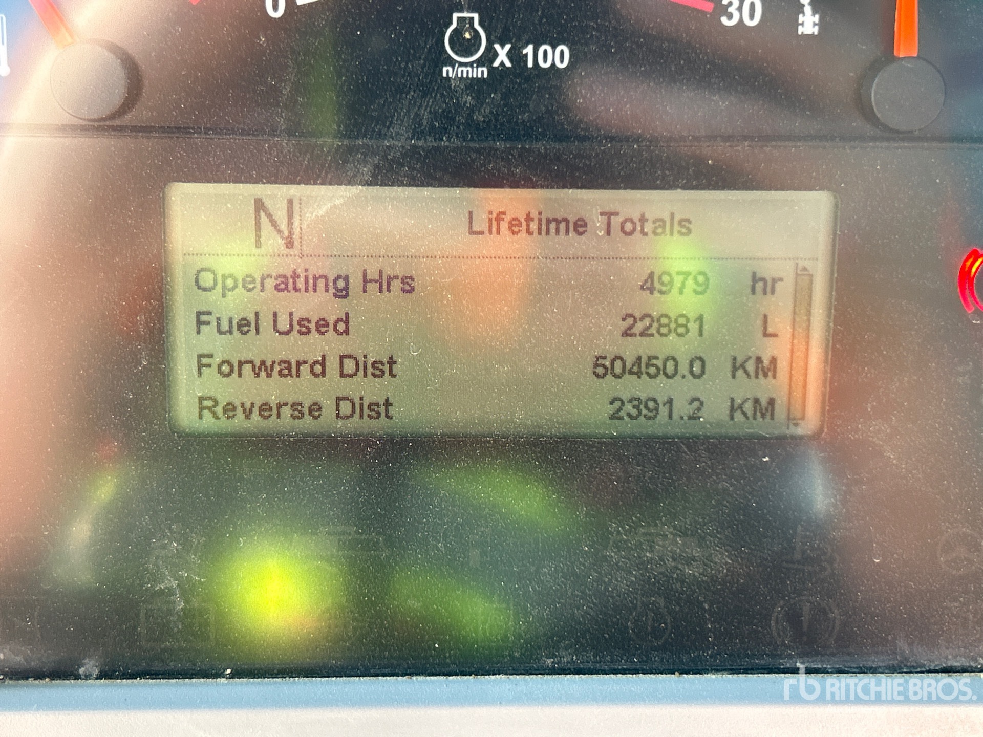 General Appearance with Hour Meter / Odometer