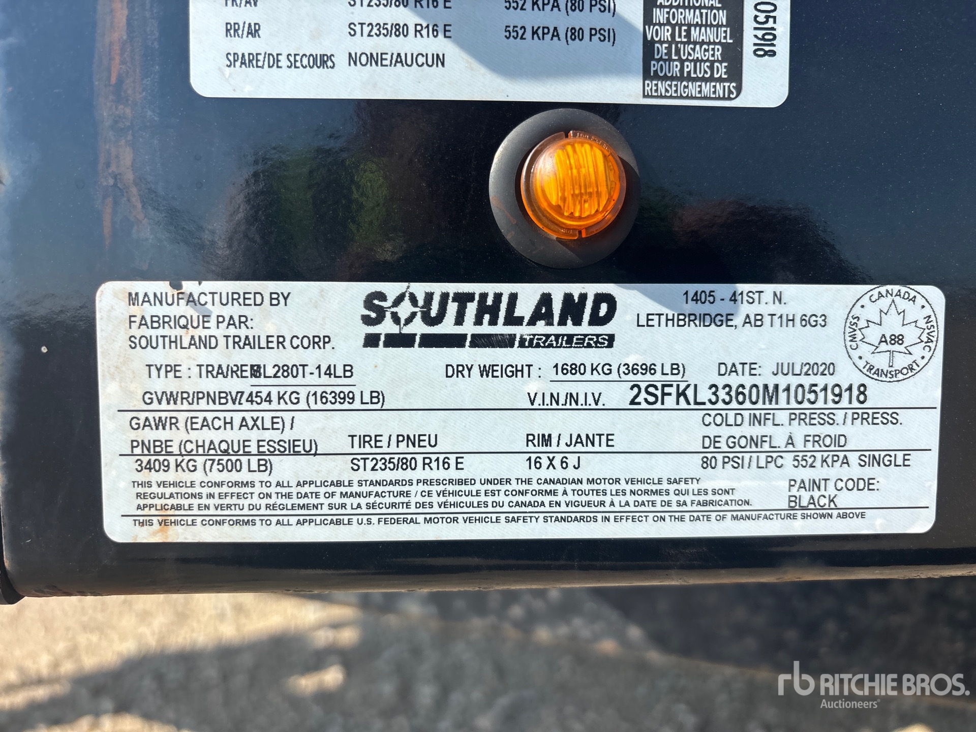 2021 Southland SL280T-14LB