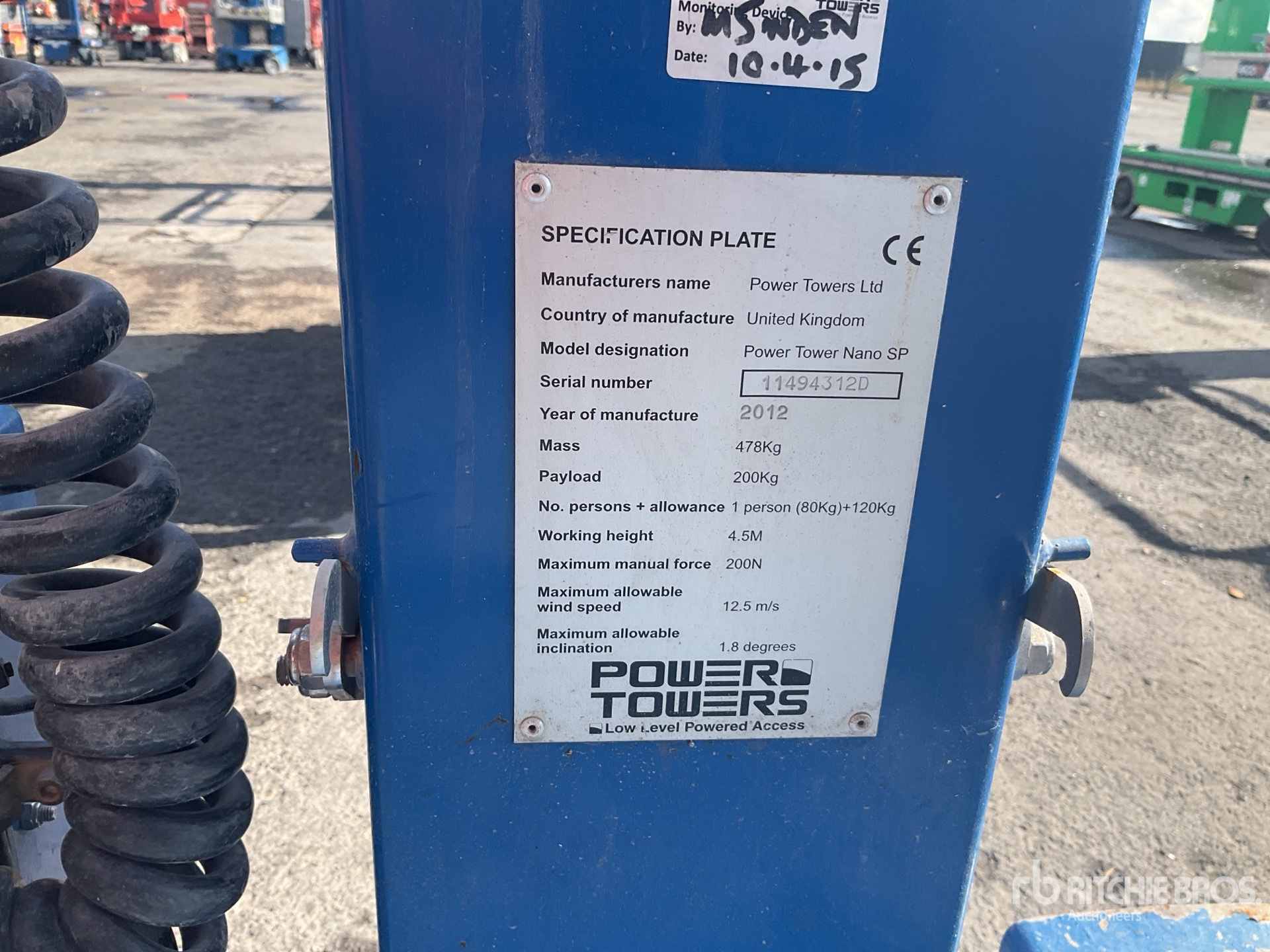 2012 Power Tower NANO SP