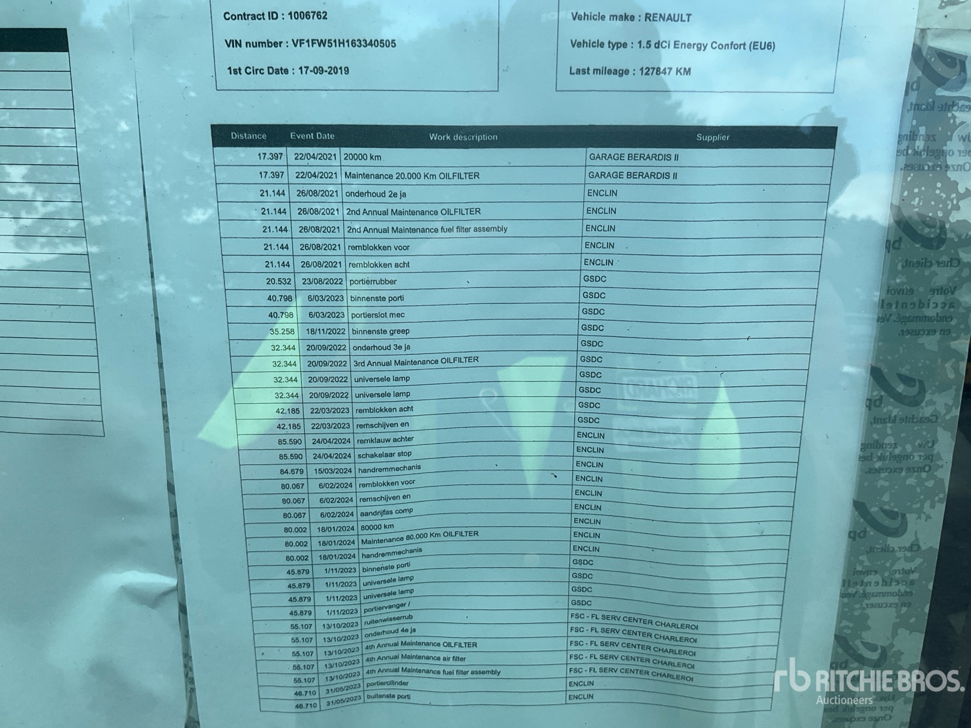 2019 Renault KANGOO 1.5DCI M