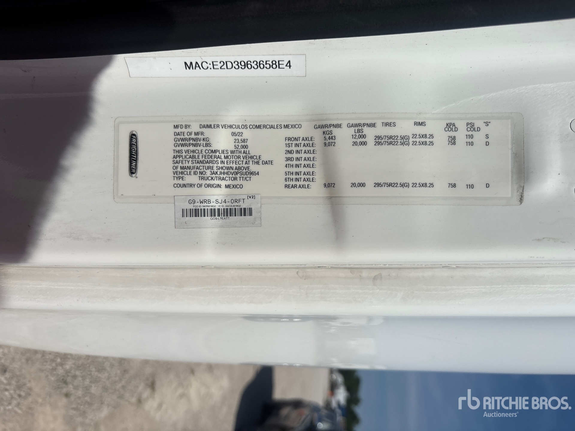 2023 Freightliner CASCADIA 126