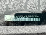 General Appearance with Frame Stamp Serial Number/VIN Photo