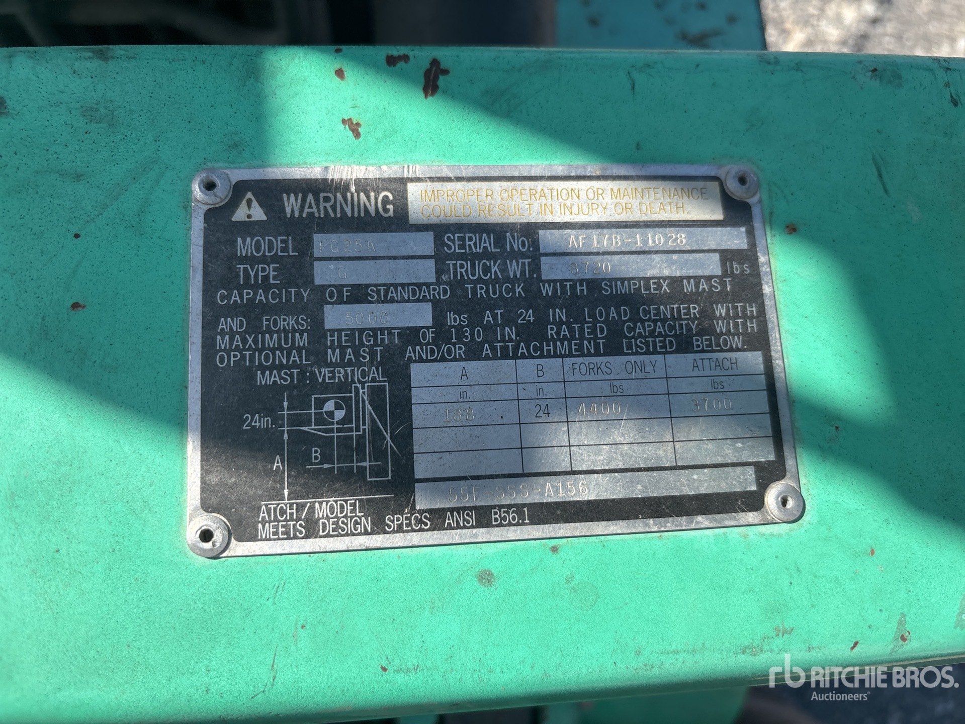 2000 Mitsubishi FG25