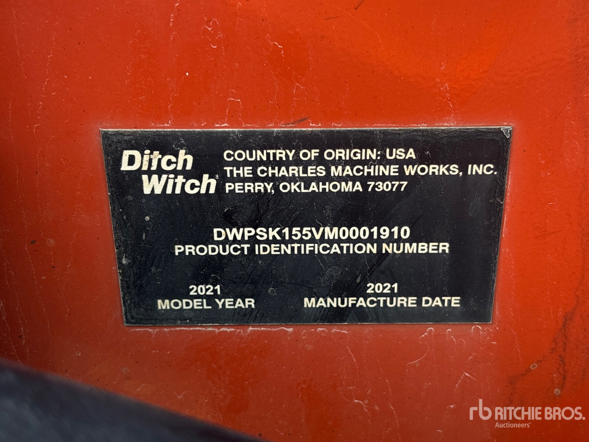 2021 Ditch Witch SK1550