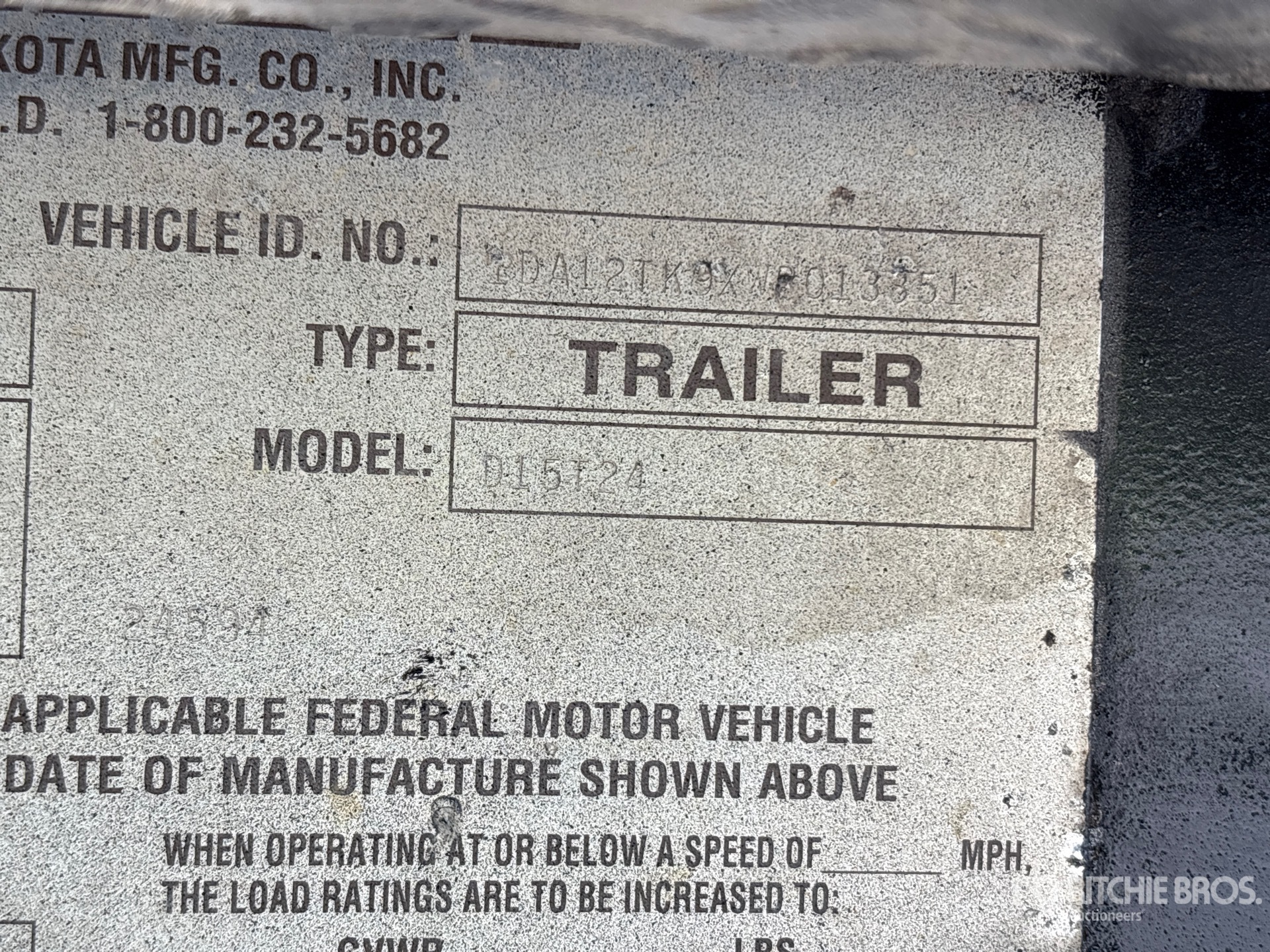 1998 Trail-Eze D15T24