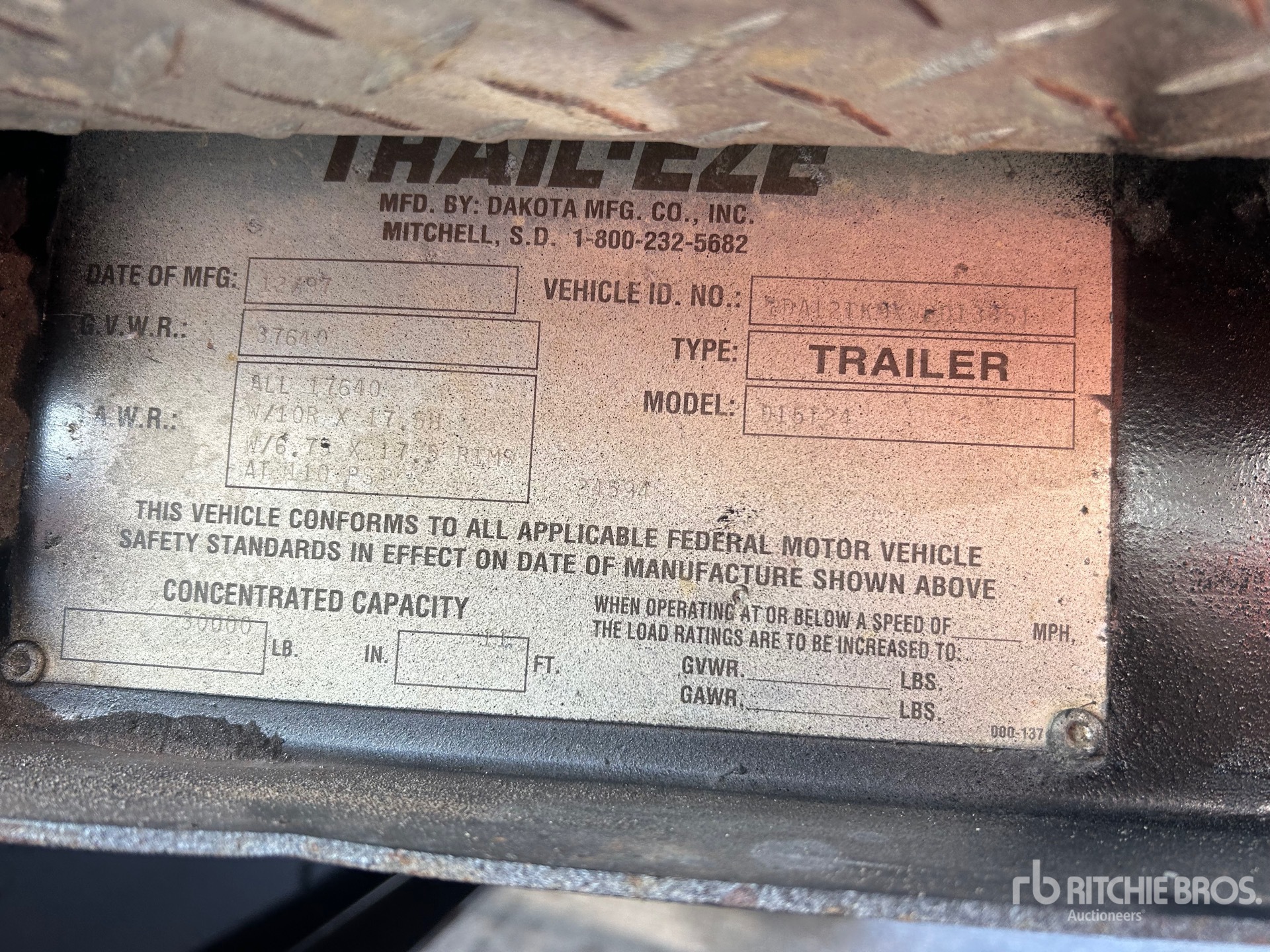1998 Trail-Eze D15T24
