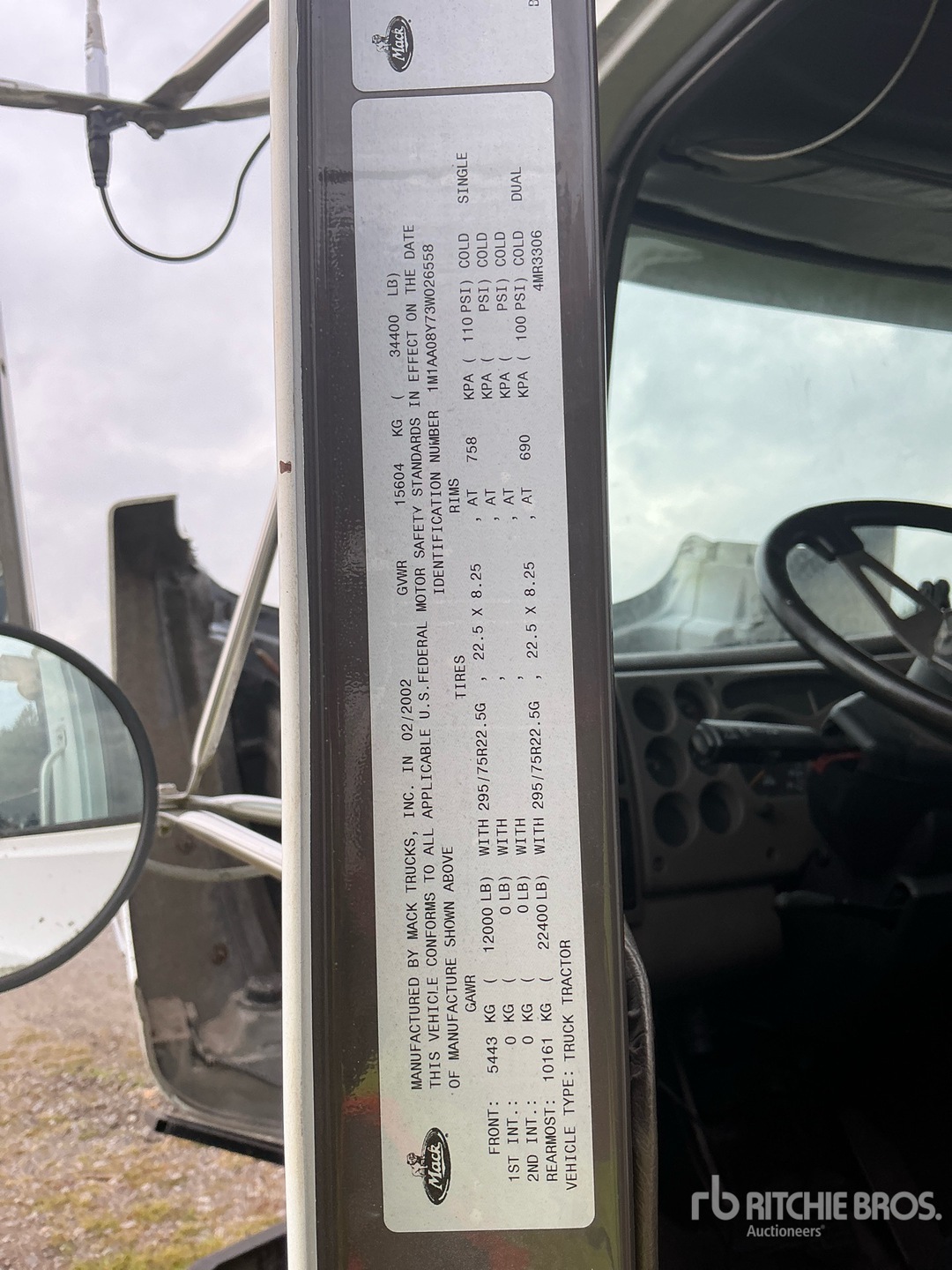 2003 Mack CH612