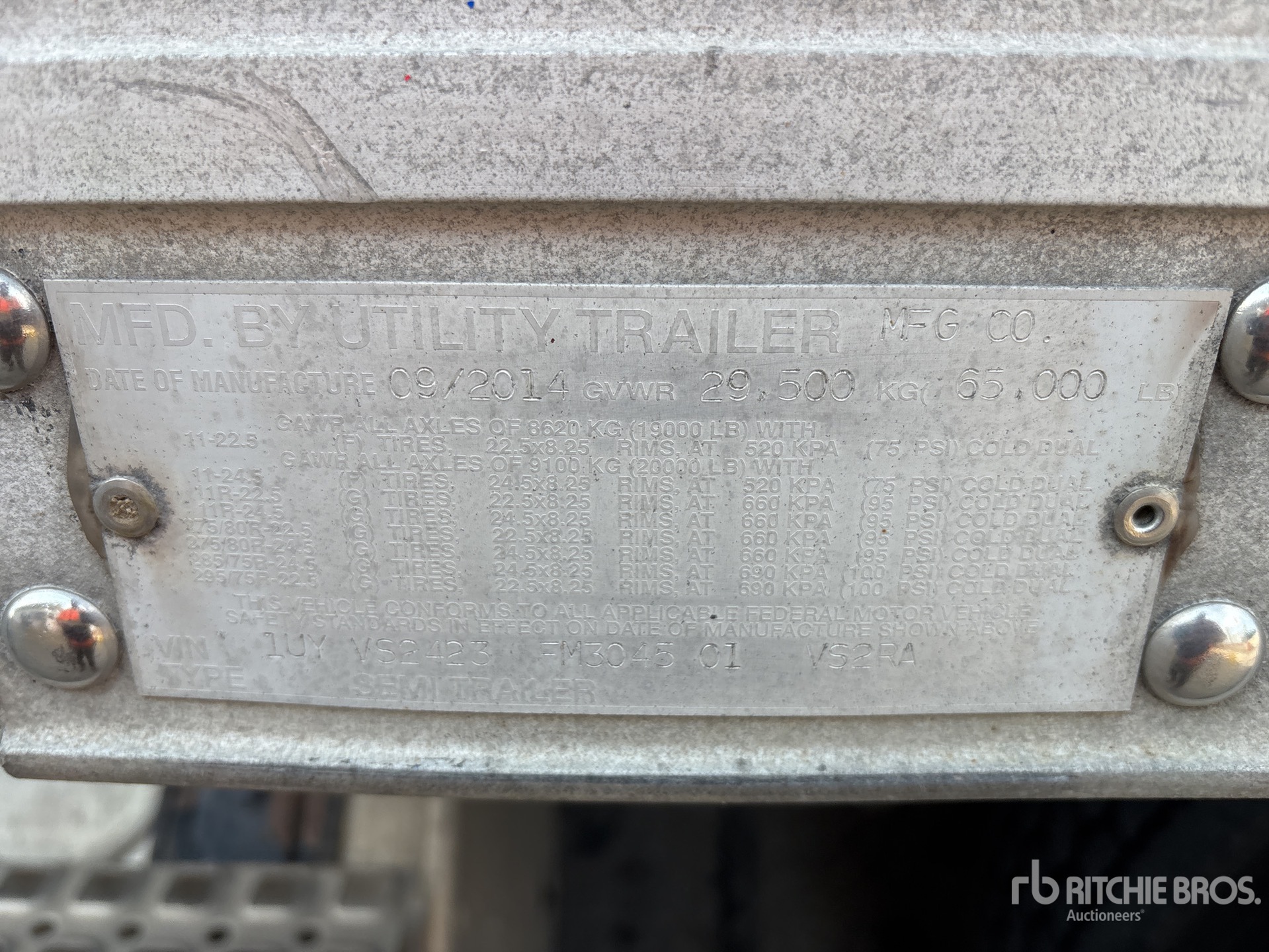 Photo of 2015 Utility VS2RA