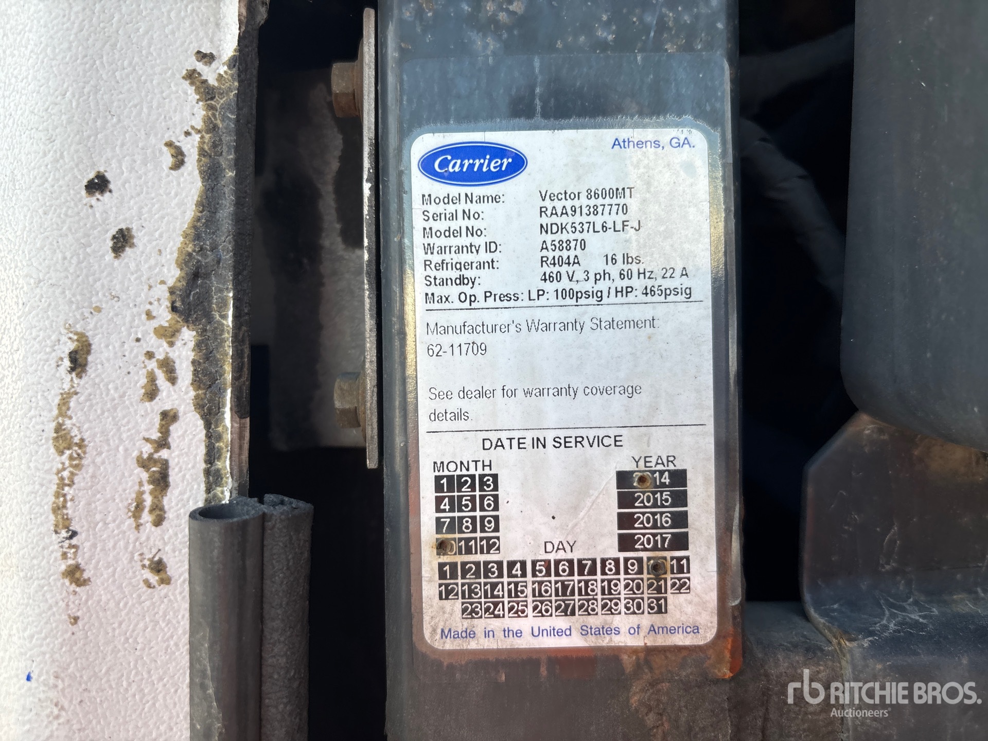 2015 Utility VS2RA