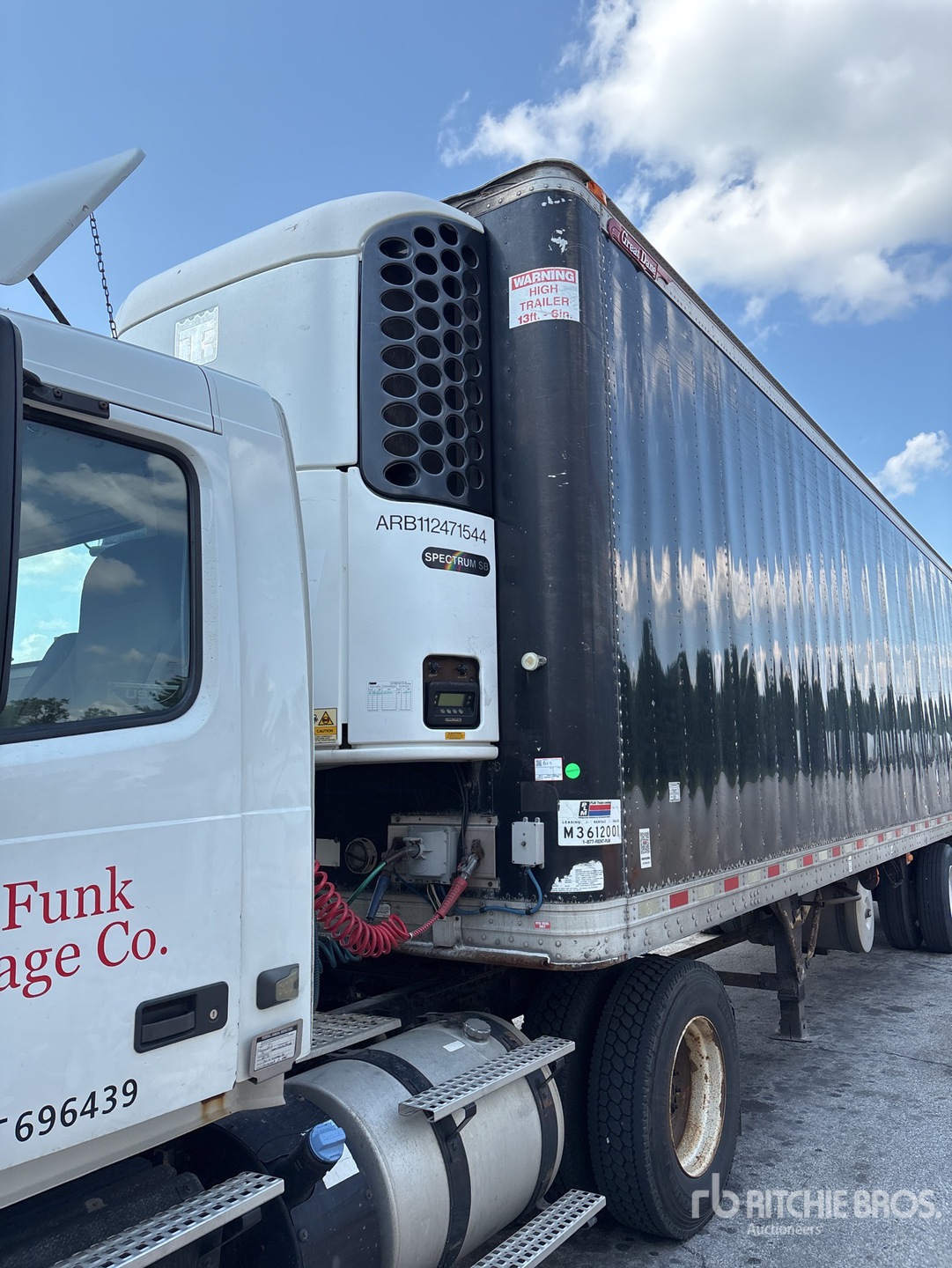 2012 Great Dane 36 FT X 102 IN T/A MULTI -TEMP