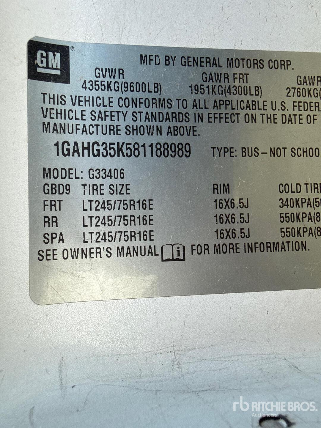 2008 Chevrolet EXPRESS