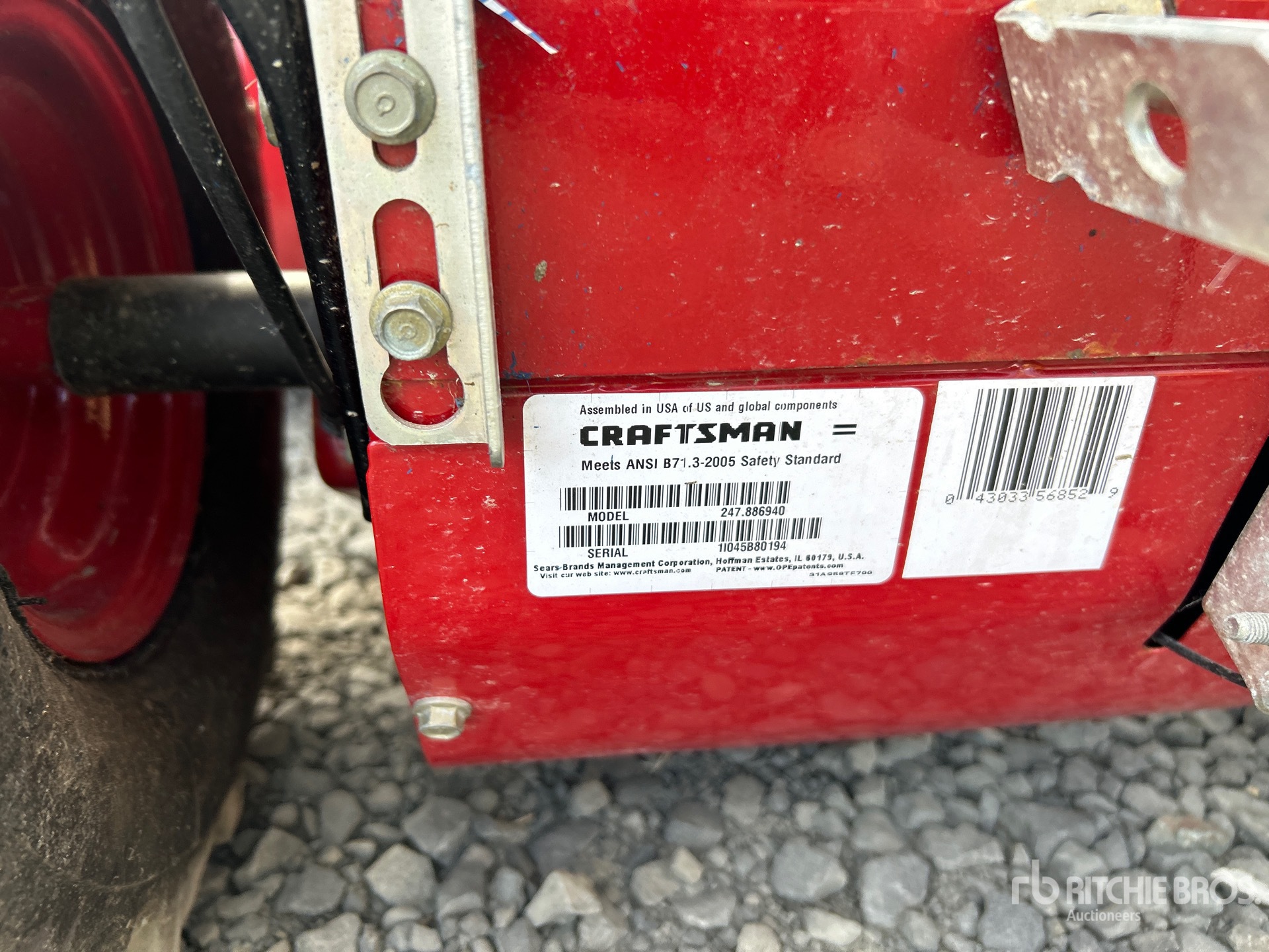 Craftsman 26 IN WALK-BEHIND