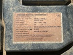 Motor with Emission Label