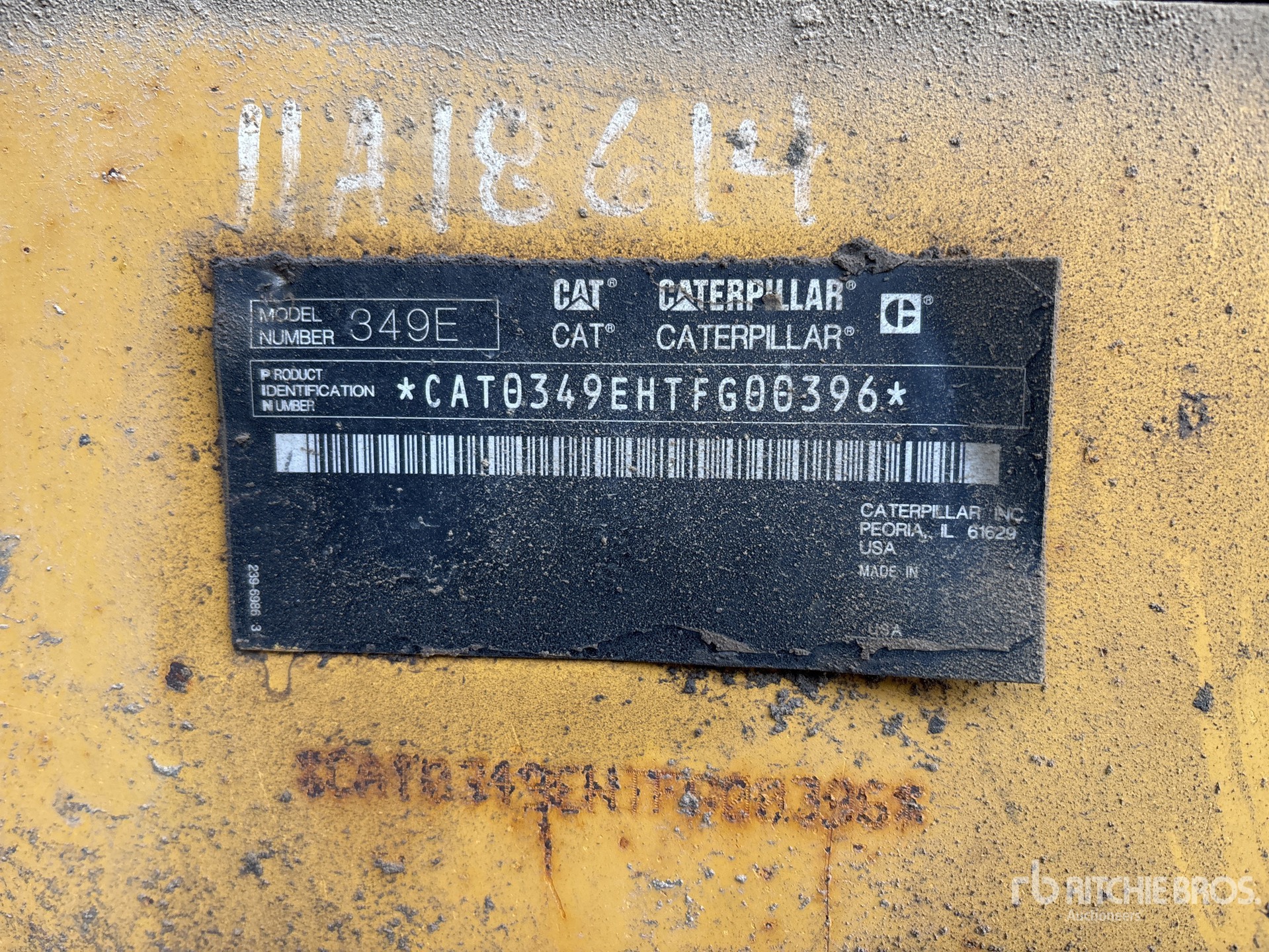 2011 Caterpillar 349E