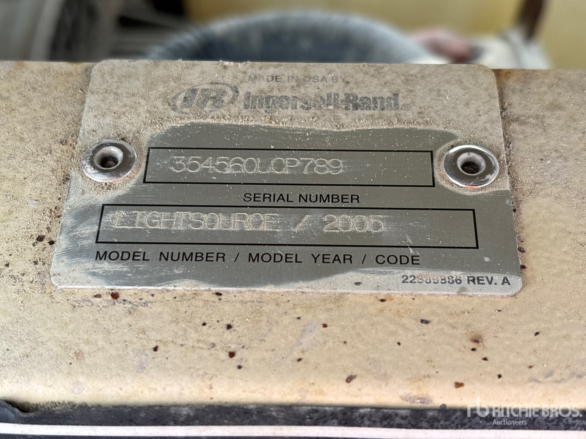 2005 Ingersoll Rand LIGHT SOURCE