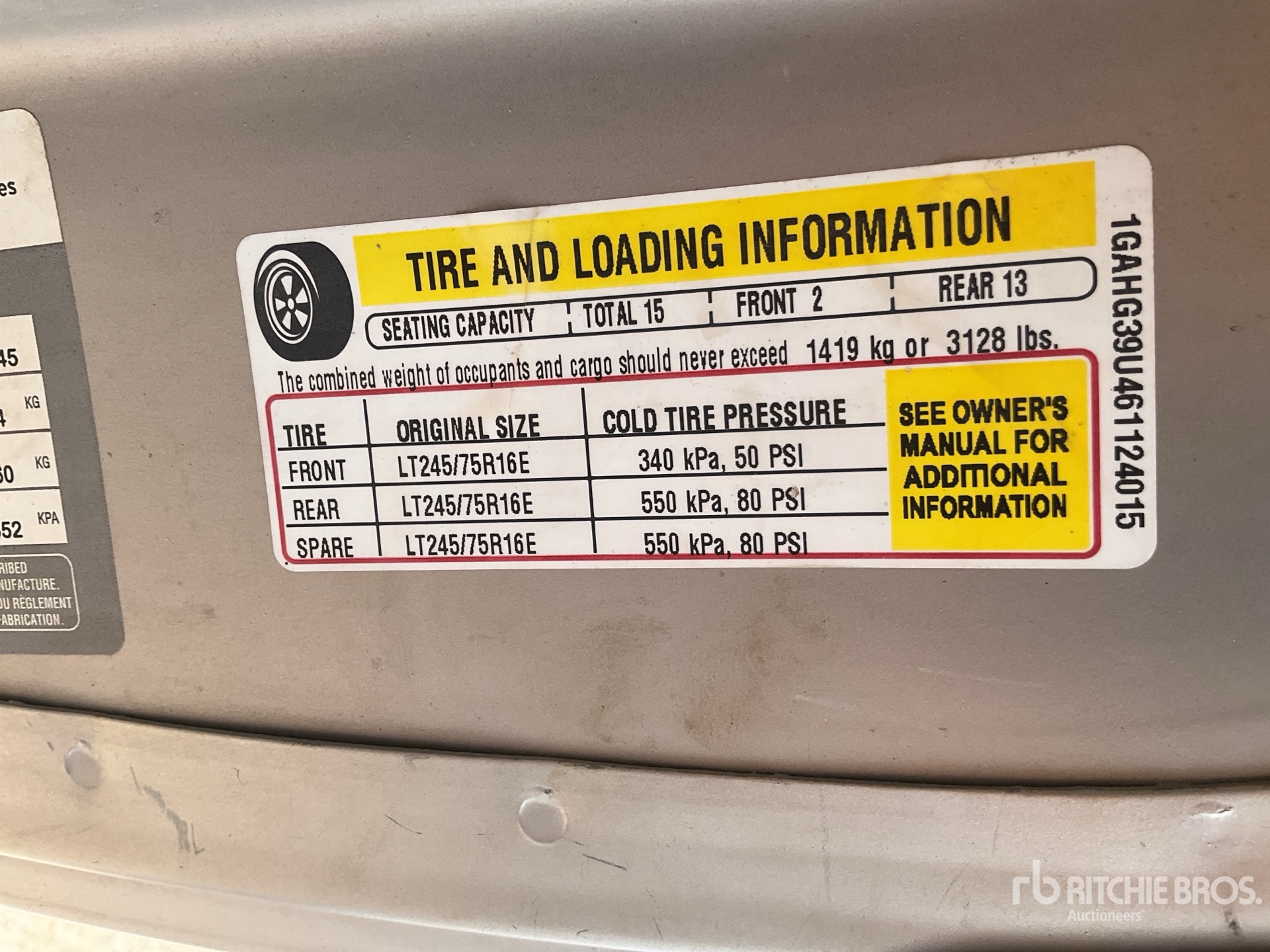 2006 Chevrolet EXPRESS 3500