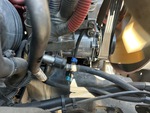 Engine with A/C Compressor